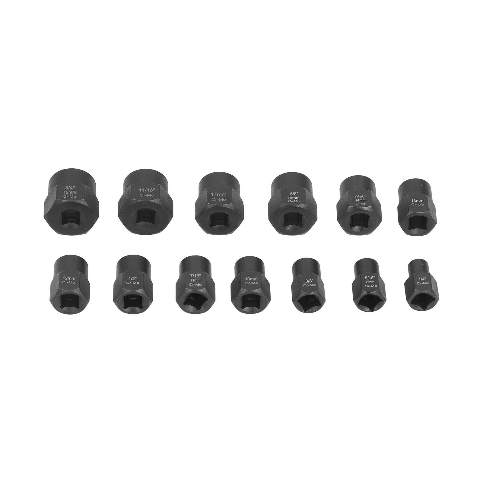 13 Piece Nuts Extractor Set Durable Impact Bolts and Nuts Remover with Storage Case for Remove Damaged Screws